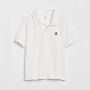Baby Gap White Boys Polo Short Sleeve Shirt size 4T